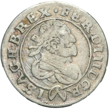 3 Grajciar Ferdinand II. 1625 Vienna (W)