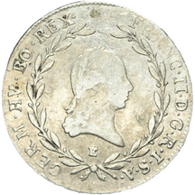 20 Grajciar Francis II.1795 E