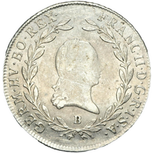 20 Grajciar František II.1803 B