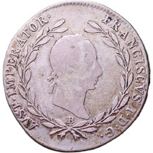 20 Grajciar František II.1829 B