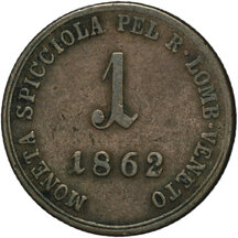 1 Soldo Franz Joseph I. 1862 A