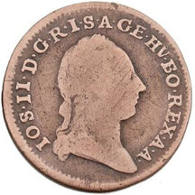 1/2 Grajciar Jozef II.1781 B