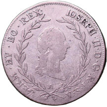 20 Grajciar Joseph II. 1787 A