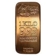 Copper Bar China Panda Mint 1000 g