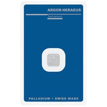Paládiová tehlička Argor-Heraeus 1 g