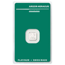Platinum Bar Argor-Heraeus 1 g