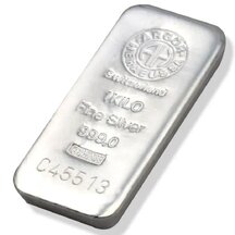 Silver bar Argor-Heraeus 1000 g