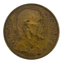 Bronze Medal T.G. Masaryk 85th Birthday 1935