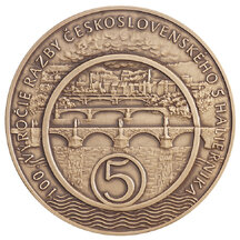 Medal Slovakia 2024 - 100th anniversary of the minting of the 5 haliernik 1924
