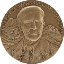 Medal Slovakia 2025 - Medal Giants of Slovak Painting - Martin Benka (Ms)