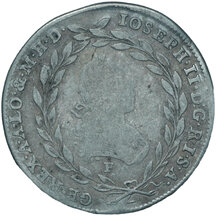 10 Grajciar Jozef II.1773 F
