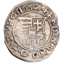 1 Denarius Ferdinand I. 1552 Kremnica (KB)