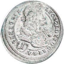 1 Grajciar Leopold I. 1699 Vienna (W)