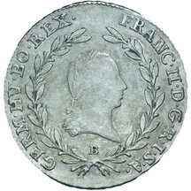 20 Grajciar František II.1796 B
