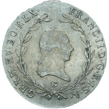 20 Grajciar František II.1803 G