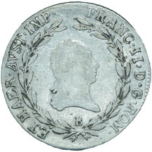 20 Grajciar František II.1805 B