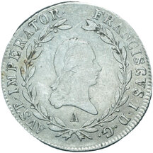 20 Grajciar František II.1809 A
