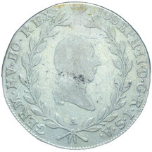 20 Grajciar Jozef II.1786 A