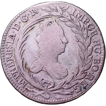 20 Grajciar Maria Theresa 1764
