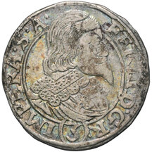 3 Grajciar Ferdinand III. 164? Prague (PR)