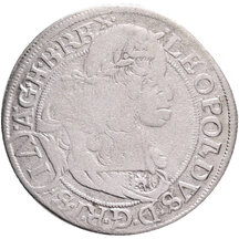 VI Grajciar Leopold I. 1665 Vienna (W CA)