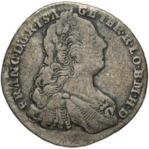 VII Grajciar Francis of Lorraine 1762 PR