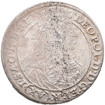 XV Grajciar Leopold I. 1663 Vratislav (BR GH)
