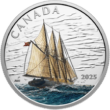 15 Dollars Canada 2025 - Three-masted Schooner - Proof