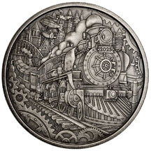50 Dollars Canada 2025 - Steam Locomotive