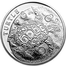 2 Dollars Niue 2022 - Turtle