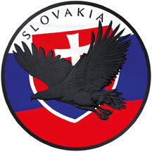 5 Dollars Niue 2023 - Slovak Eagle (Black Platinum)