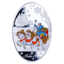 5 Dollars Solomon Islands 2026 - Santa Claus - Proof