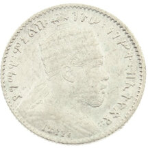 1 Gersh Menelik II. Ethiopia 1895