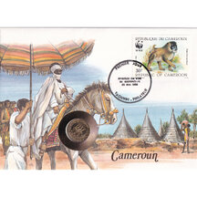 Numismatic Envelope Cameroon 1983