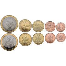 Set of coins Namibia 2025