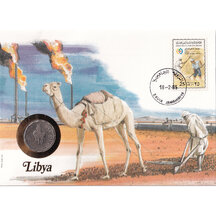 Numismatic Envelope Libya 1979