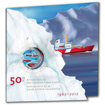 25 Cents Canada 2012 - Coast Guard - colored