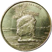 25 Colones Costa Rica 2023 - Province Limón