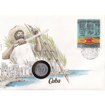 Numismatic envelope Cuba 1968