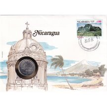 Numismatic Envelope Nicaragua 1983