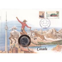 Numismatic Envelope Canada 1987