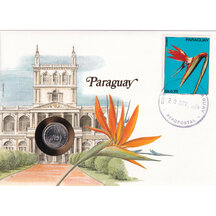 Numismatic Envelope Paraguay 1980
