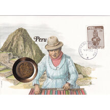 Numismatic Envelope Peru 1982