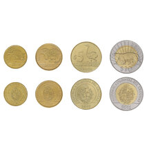 Set of Uruguayan Coins 2015-2024