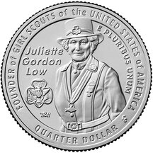 25 Cent USA 2025 - Juliette Gordon Low