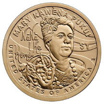 1 US Dollar 2024 - Native American - Mary Kawena Pukui