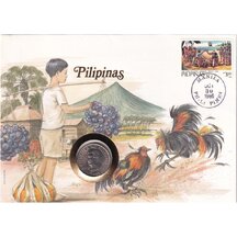 Numismatic Envelope Philippines 1985