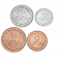 Set of Coins Qatar 2002-2008