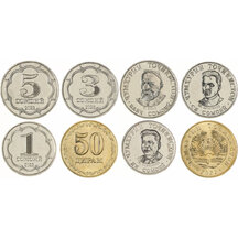 Set of coins Tajikistan 2022