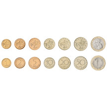 Set of coins Bulgaria 1999-2002